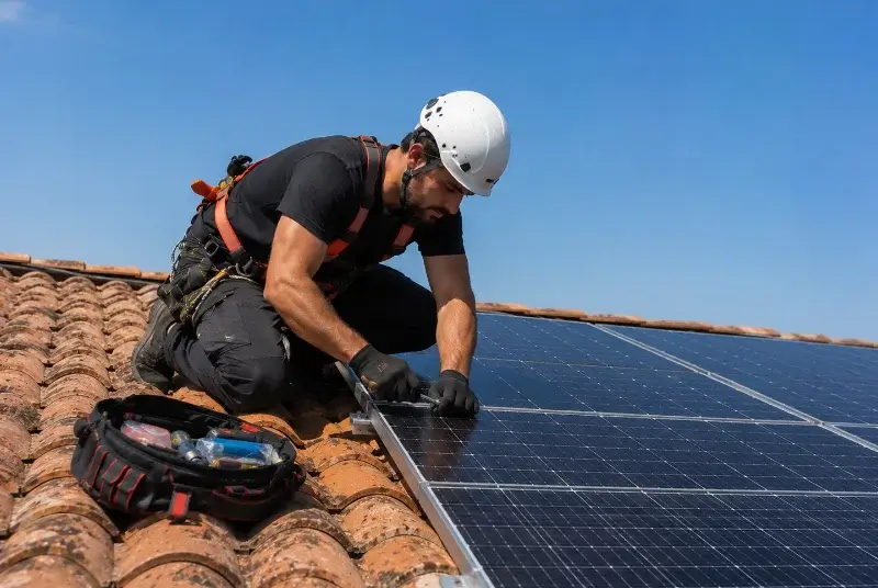Maintenance et monitoring de panneaux solaires à Lovagny