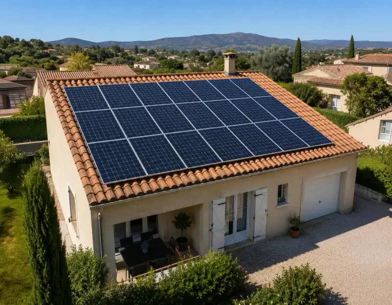Prime à l'autoconsommation panneaux solaires Lovagny — aide financière de l'État
